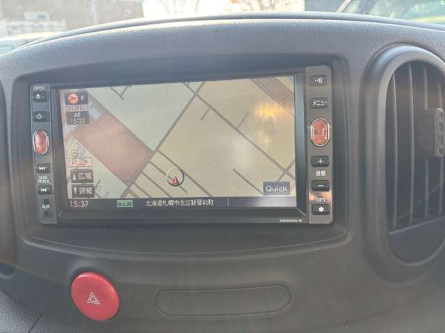 日産 キューブ 1.5 15X FOUR Vセレクション 4WD ナビTV Bカメラ ガラス