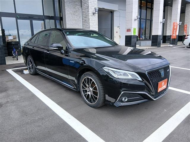 クラウン ハイブリッド 2.5 RS Four 4WD 禁煙車 純正9インチナビ バックカメラ