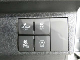 Aマークのスイッチはアイドリングストップ機能のON,OFF切替スイッチです。信号待ち等で停車時に一時的にエンジンを止めます、燃費向上に貢献しています。