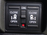 運転席からもスライドドアをボタン操作でスピーディーに開閉できます!またスマートキーでも操作できるので便利です。