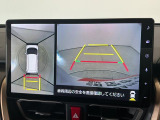 【パノラマモニター】車両周囲を上から見下ろしたような映像を表示。正確なモニタリングが可能になり、駐車時・幅寄せをアシストします!
