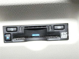 ETC車載器付きです。高速道路の料金所もスムーズに通過できます。