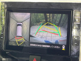 【パノラマモニター】専用のカメラにより、上から見下ろしたような視点で360度クルマの周囲を確認することができます☆死角部分も確認しやすく、狭い場所での切り返しや駐車もスムーズに行えます。