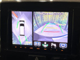 【全方位モニター用カメラ】専用のカメラにより、上から見下ろしたような視点で360度クルマの周囲を確認することができます☆死角部分も確認しやすく、狭い場所での切り返しや駐車もスムーズに行えます。