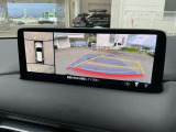 駐車時に安心な360&deg;ビューモニターが装備されています!