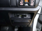 ETC車載器付きです。高速道路の料金所もスムーズに通過できます。