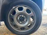165/60R15のサイズは乗り心地と安定感を計算されて、フレアクロスオーバーにピッタリなサイズを選ばれました。