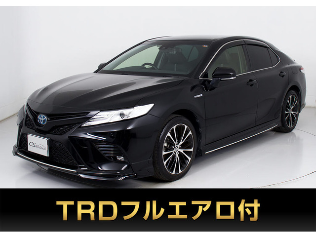 カムリ 2.5 WS レザーパッケージ TRDエアロ AppleCarPlayオーディオ