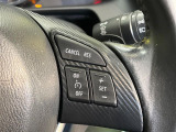 【クルーズコントロール】高速道路もラクラク走行。アクセルを離しても一定速度で走行ができ、長距離運転時の負担を軽減!加速・減速も簡単なスイッチ操作で調整できます。