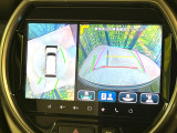 【全方位モニター用カメラ】専用のカメラにより、上から見下ろしたような視点で360度クルマの周囲を確認することができます☆死角部分も確認しやすく、狭い場所での切り返しや駐車もスムーズに行えます。