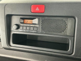 【ラジオデッキ】AM/FM対応!ラジオを聴きながら、運転中もリラックス♪