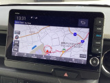 ホンダ純正9インチインターナビは画面がとっても大きくて見やすいですよ〜(^^)/