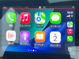 ●Apple Car Play:スマホとの有線接続で、ナビ・オーディオ再生などスマホのアプリ機能が画面でも使える便利機能です!
