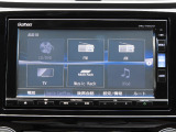 ★オーディオ一覧画面です ★DVD/CD再生やラジオ、TVなどがご利用いただけます。また、iPod接続もこの画面から行えます!
