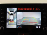 全方位を確認しながら安心して駐車する事ができます!