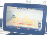 ●ガイドライン付きバックカメラ:不安な駐車もこれで安心!ガイドライン付きなので狭い箇所での駐車もラクラクです!