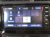 嬉しい装備です♪ワンセグTV・Bluetoothオーディオに対応しています!!