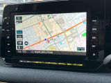 純正メモリーナビ付きです。フルセグTV視聴、Bluetooth接続といったオーディオ類も充実しています。9インチ画面で見やすくなっています。