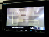 バックカメラの画像です。車庫入れの安心感がアップしますね☆