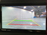 【バックモニター】後ろのカメラの映像がモニターに映し出されるので、後方の見えない死角や、障害物との距離感などもしっかり安全確認することができます!