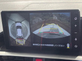 【パノラミックビューモニター】専用のカメラにより、上から見下ろしたような視点で360度クルマの周囲を確認することができます☆死角部分も確認しやすく、狭い場所での切り返しや駐車もスムーズに行えます。