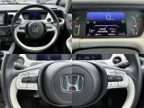 クルーズコントロール、ステアリングリモコンスイッチも付いておりますので運転中の操作も楽々ですよ!