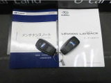 取扱説明書・メンテナンスノート揃ってます。