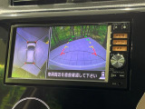 【アラウンドビューモニター】専用のカメラにより、上から見下ろしたような視点で360度クルマの周囲を確認することができます☆死角部分も確認しやすく、狭い場所での切り返しや駐車もスムーズに行えます。