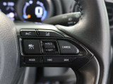 レーダークルーズコントロール(全車速追従機能付)付きです。車速に応じて追従支援してくれるので、ロングドライブも快適です。詳細は販売店スタッフまでおたずねください。
