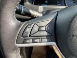 ステアリングスイッチ搭載!ハンドルひとつで手を離さなくても運転中視線をそらさなくても操作が出来て便利です