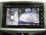 360度見渡せるカメラがついておりますので駐車の際も安心ですね。