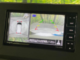 【アラウンドビューモニター】専用のカメラにより、上から見下ろしたような視点で360度クルマの周囲を確認することができます☆死角部分も確認しやすく、狭い場所での切り返しや駐車もスムーズに行えます。