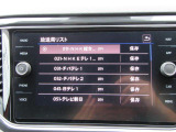 TVです。走行安全の兼ね合いで走行中は英城が表示されません。