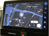 純正ナビを装備。タッチパネル式で使いやすく、お出かけもラクラクです。