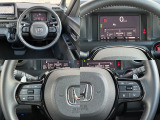 クルーズコントロール、ステアリングリモコンスイッチも付いておりますので運転中の操作も楽々ですよ!