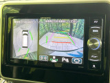 【全方位モニター用カメラ】専用のカメラにより、上から見下ろしたような視点で360度クルマの周囲を確認することができます☆死角部分も確認しやすく、狭い場所での切り返しや駐車もスムーズに行えます。
