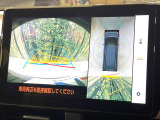 【パノラミックビューモニター】専用のカメラにより、上から見下ろしたような視点で360度クルマの周囲を確認することができます☆死角部分も確認しやすく、狭い場所での切り返しや駐車もスムーズに行えます。