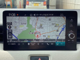 9インチワイドディスプレーでナビゲーションに連動、車載通信機でインターナビにもアクセスし、Bluetoothユニットも搭載の次世代ナビ☆