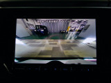 バックカメラの画像です。車庫入れの安心感がアップしますね☆