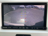 バックカメラ装備で後方の安全確認もバッチリです♪
