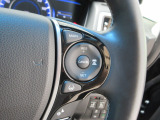 Hondaセンシングの機能のひとつ、アダプティブクルーズコントロール付!アクセルから足を離しても設定したスピードと前車との車間を保ち走行してくれます!車線維持もアシスト☆高速道路で疲労軽減ですね☆