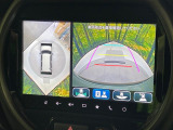 【全方位モニター用カメラ】専用のカメラにより、上から見下ろしたような視点で360度クルマの周囲を確認することができます☆死角部分も確認しやすく、狭い場所での切り返しや駐車もスムーズに行えます。