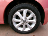 純正アルミホイール155/65R14・ダンロップ製です。
