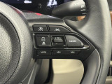 【レーダークルーズコントロール】従来のクルコンの機能に加え、車間距離を保ちながら先行車を追従します。先行車が停止した際は自車も停止し、停止状態を保持。先行車が発進すると、ドライバーの操作で発進します。