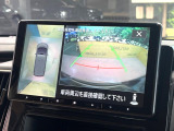 【マルチアラウンドモニター】専用のカメラにより、上から見下ろしたような視点で360度クルマの周囲を確認することができます☆縦列駐車や幅寄せ時に活躍してくれます♪