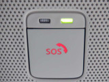 【SOSコール】急病時や危険を感じた時には、SOSコールスイッチを押してください。万が一の事故発生時には、エアバッグ展開と連動し自動通報されます。