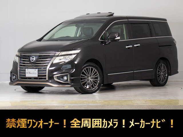 エルグランド 2.5 250ハイウェイスターS アーバンクロム リアエンタメ ワンオーナー