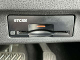 ETCはビルトインでスッキリと収まっています。