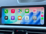 ●Apple Car Play:スマホとの有線接続で、ナビ・オーディオ再生などスマホのアプリ機能が画面でも使える便利機能です!
