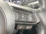 【マツダ・レーダークルーズコントロール】高速道路での長距離走行が楽に!自動で速度を保つクルーズコントロールが、衝突軽減システムと連携し、前方の車両を感知して車間を保つように速度調節してくれます!!